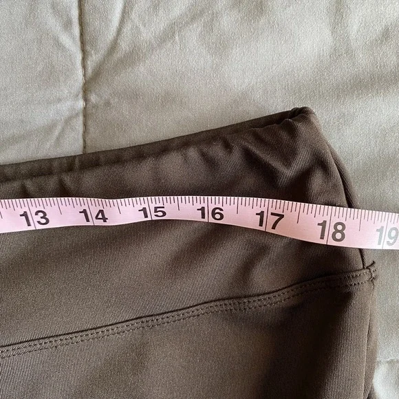 Columbia Large Brown Women's Cropped Ankle Pants Wide Straight Leg Activewear - Picture 9 of 9